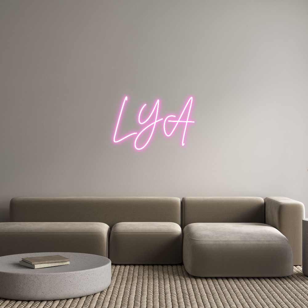 Custom Neon Sign Online Editor LYA