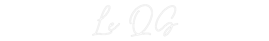 Custom Neon Sign Online Editor Le QG