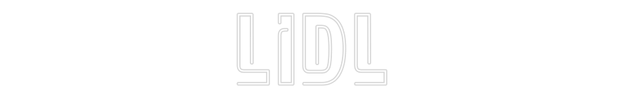 Editor online de letreros de neón personalizados Lidl