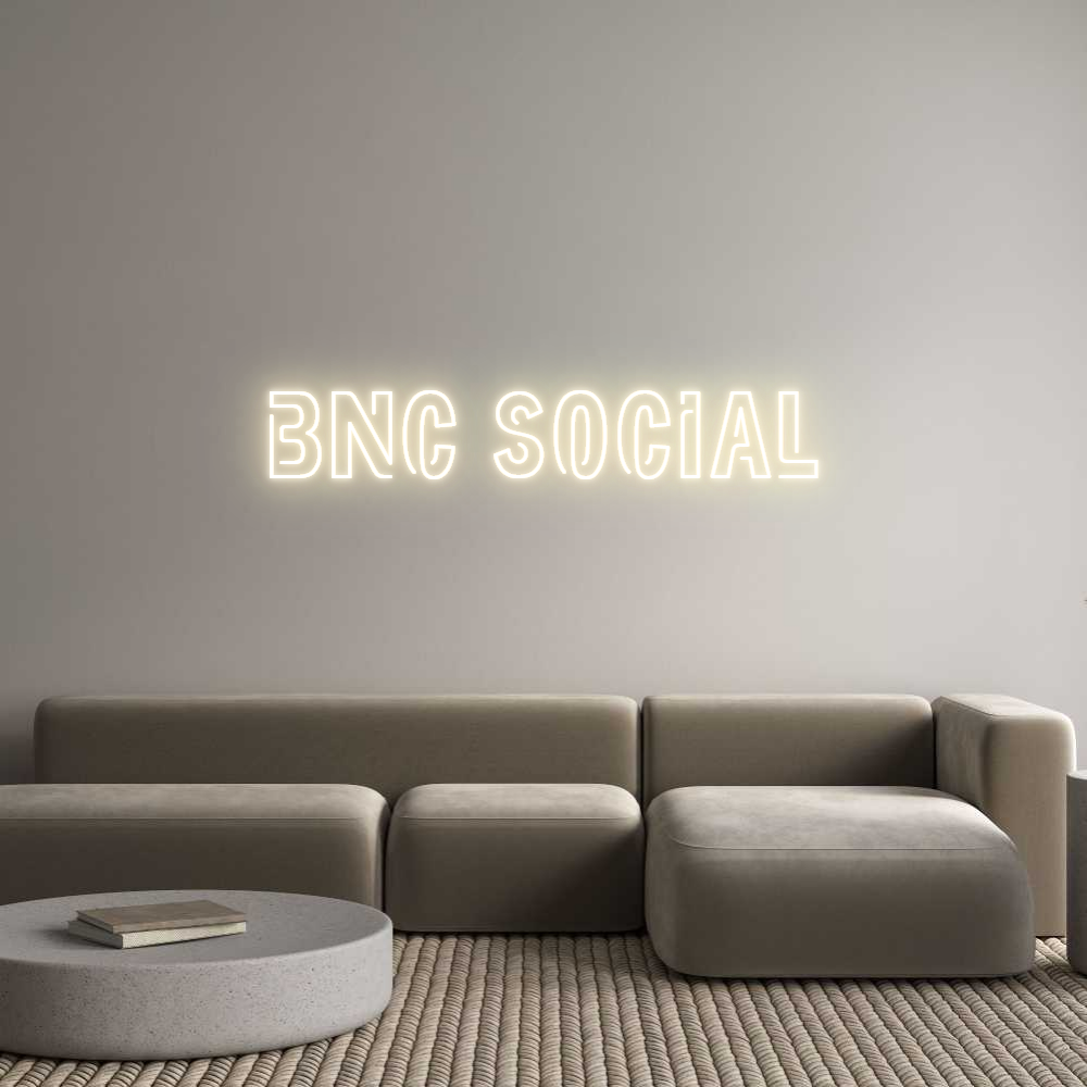 Custom Neon Sign Online Editor BNC SOCIAL