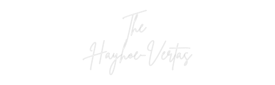 Custom Neon Sign Online Editor The 
Hayhoe-...