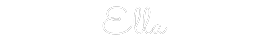 Custom Neon Sign Online Editor Ella