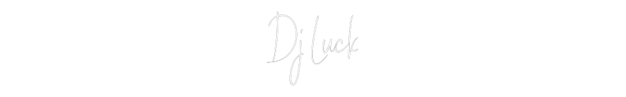 Custom Neon Sign Online Editor Dj Luck