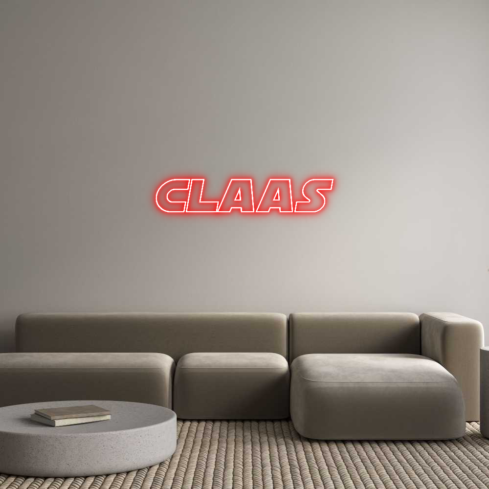 Custom Neon Sign Online Editor CLAAS