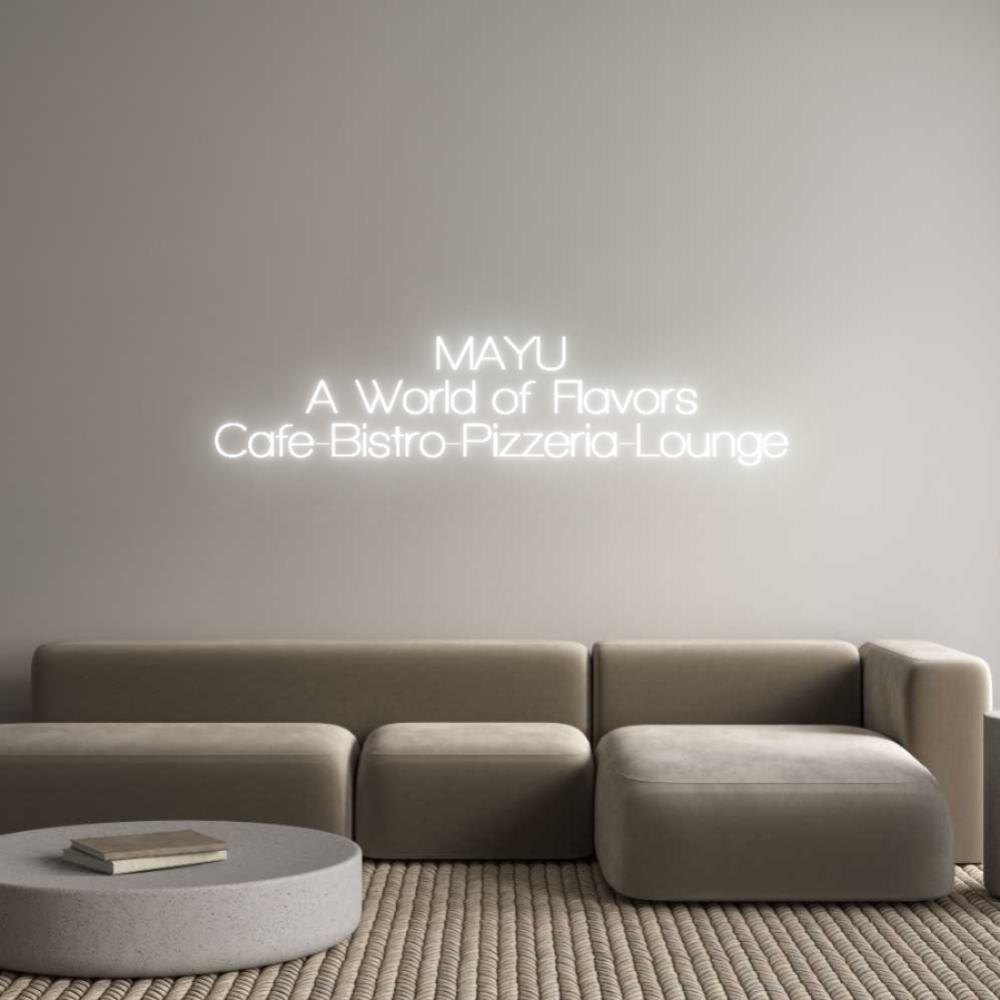 Custom Neon Sign Online Editor MAYU
A World...