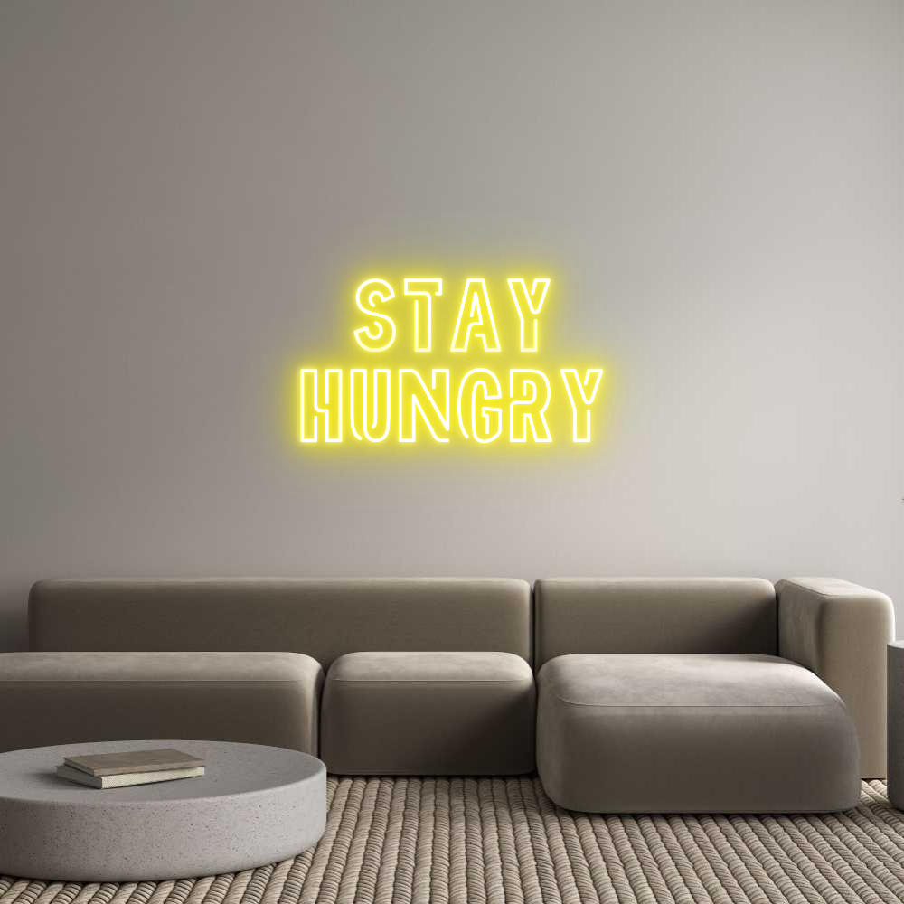 Custom Neon Sign Online Editor STAY
HUNGRIG