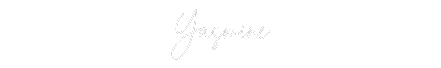 Custom Neon Sign Online Editor Yasmine