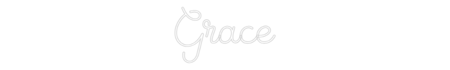 Custom Neon Sign Online Editor Grace