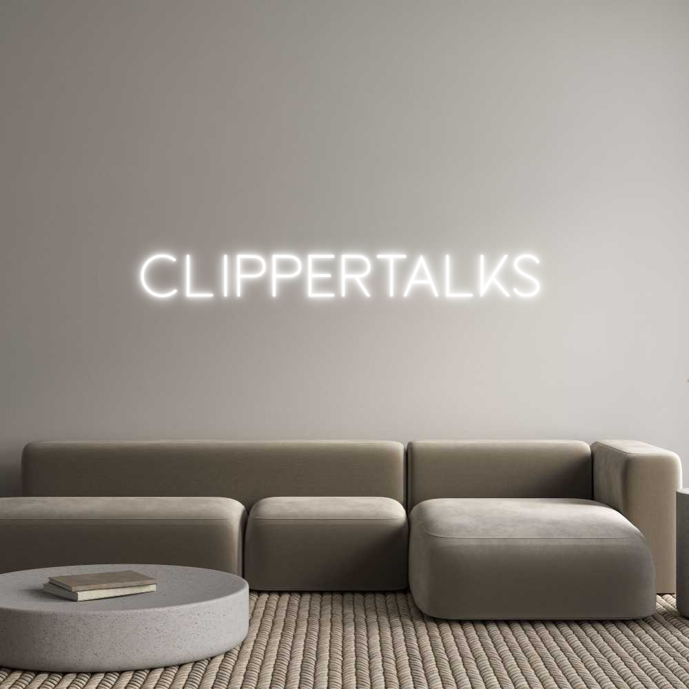 Custom Neon Sign Online Editor Clippertalks