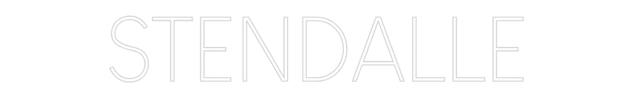 Custom Neon Sign Online Editor STENDALLE