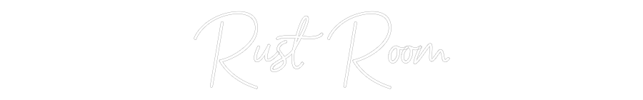 Custom Neon Sign Online Editor Rust Room