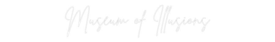 Editor on-line de letreiros de neon personalizados Museu de Ill...