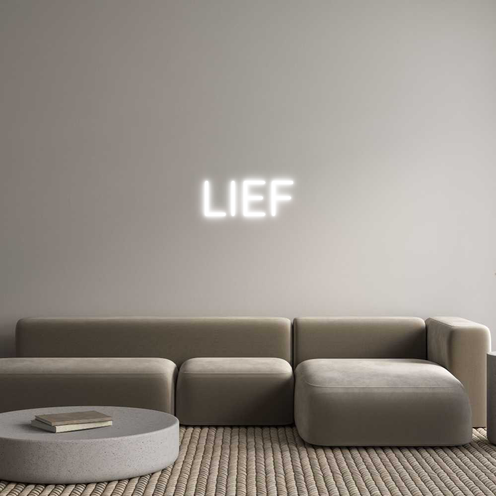 Custom Neon Sign Online Editor LIEF