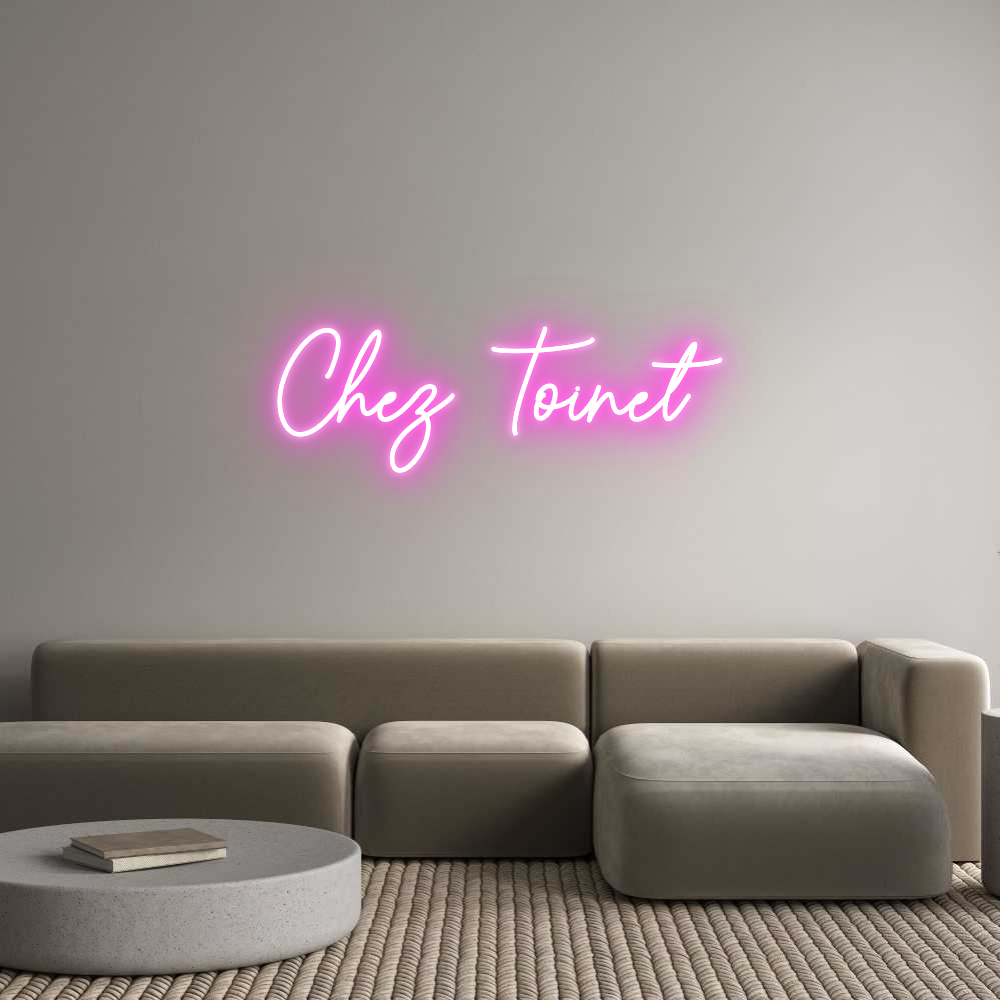 Custom Neon Sign Online Editor Chez Toinet