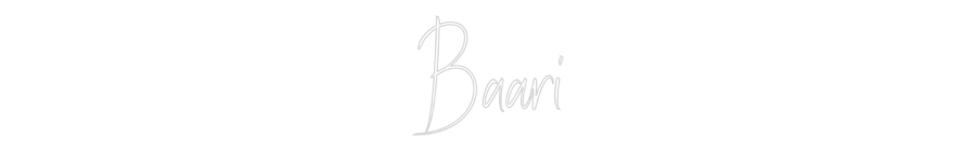 Custom Neon Sign Online Editor Baari