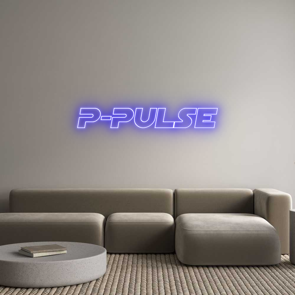 Custom Neon Sign Online Editor P-Pulse