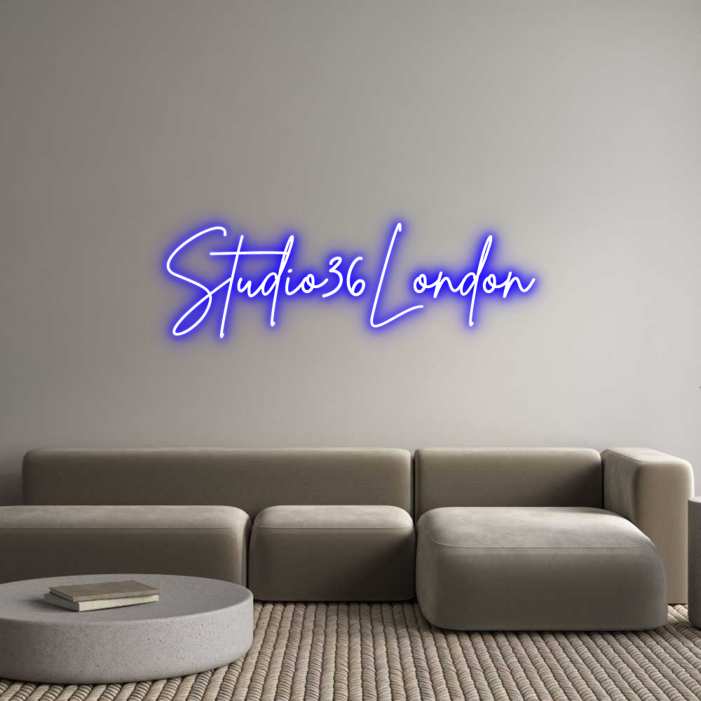Custom Neon Sign Online Editor Studio36London