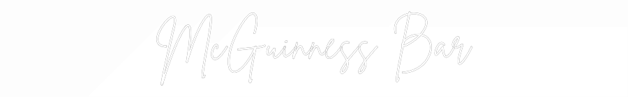 Custom Neon Sign Online Editor McGuinness Bar