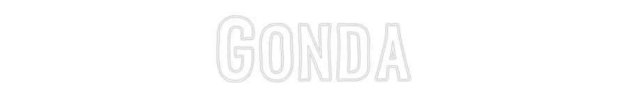 Custom Neon Sign Online Editor Gonda