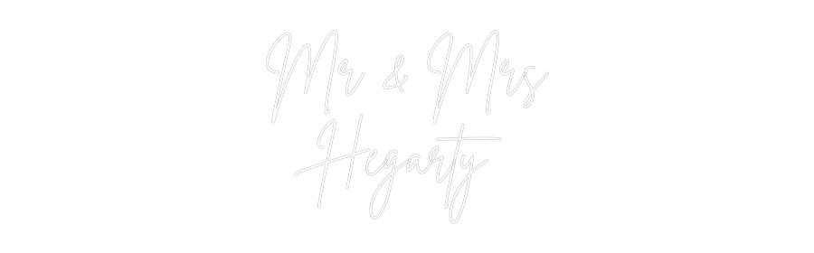 Custom Neon Sign Online Editor Mr & Mrs
Heg...