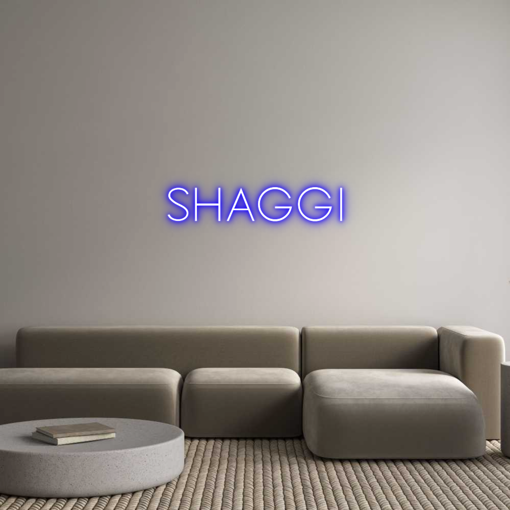 Custom Neon Sign Online Editor Shaggi