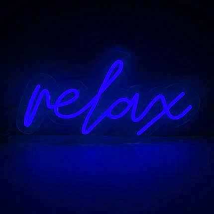 Relax RS LED Neon Sign