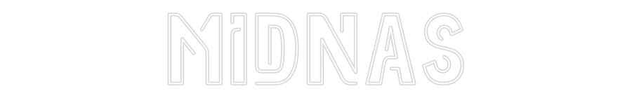 Custom Neon Sign Online Editor MIDNAS