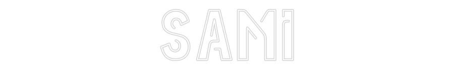 Custom Neon Sign Online Editor sami