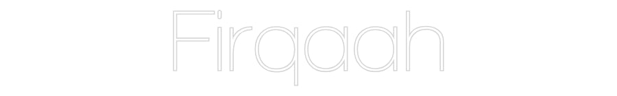 Custom Neon Sign Online Editor Firqaah