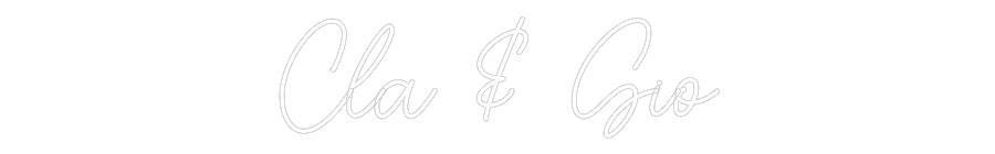 Custom Neon Sign Online Editor Cla & Gio