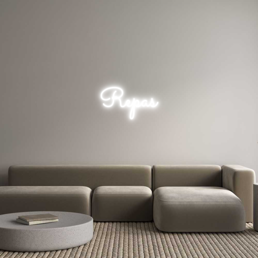 Custom Neon Sign Online Editor Repas