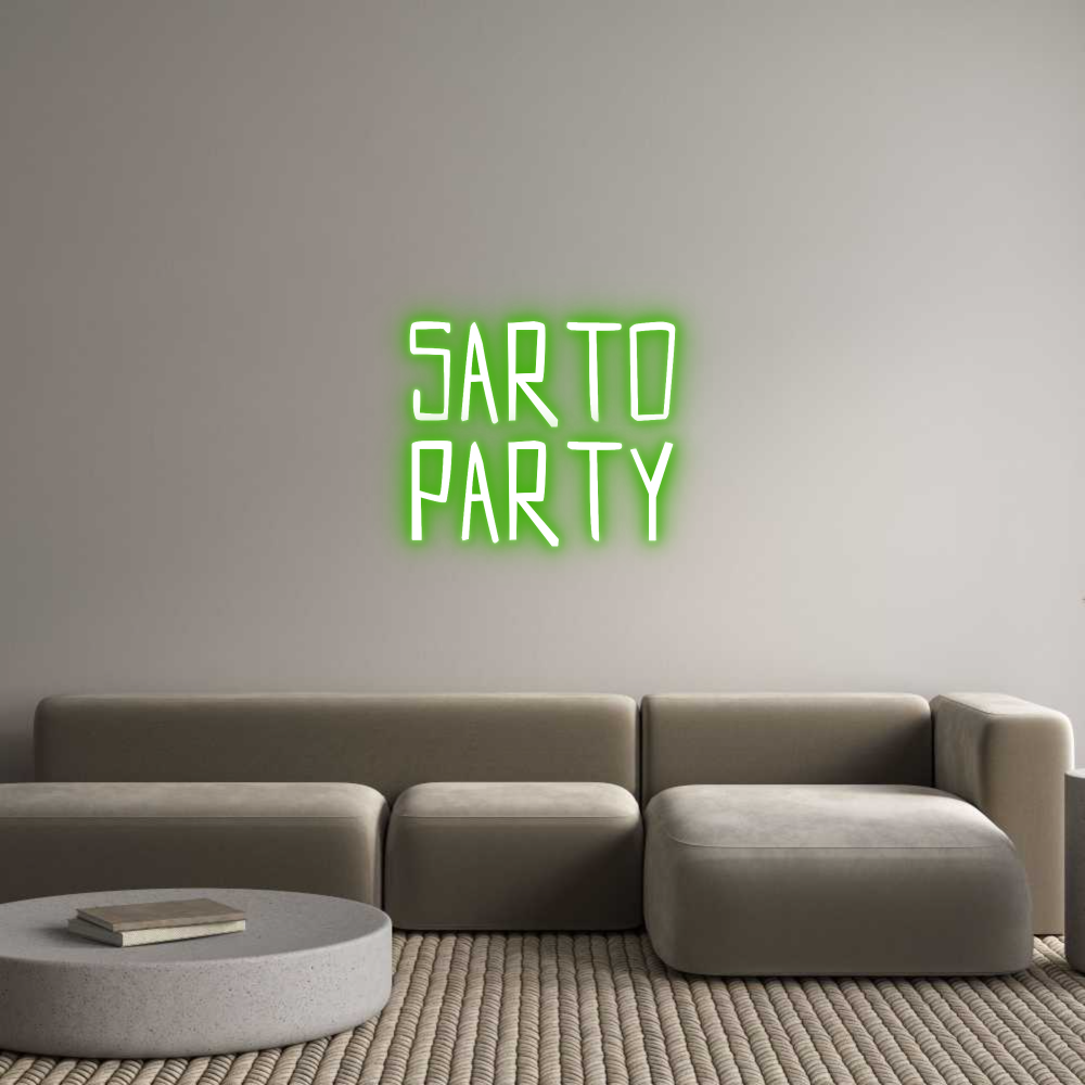 Custom Neon Sign Online Editor SARTO
PARTY