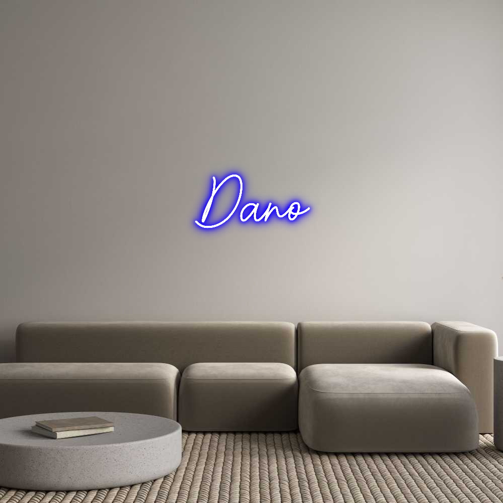 Custom Neon Sign Online Editor Dano