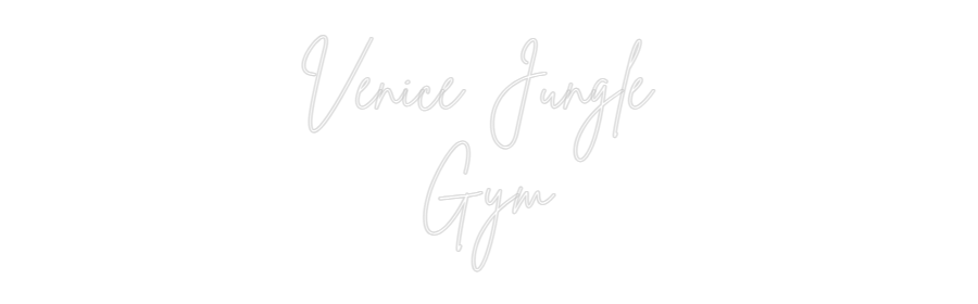 Custom Neon Sign Online Editor Venice Jungle...