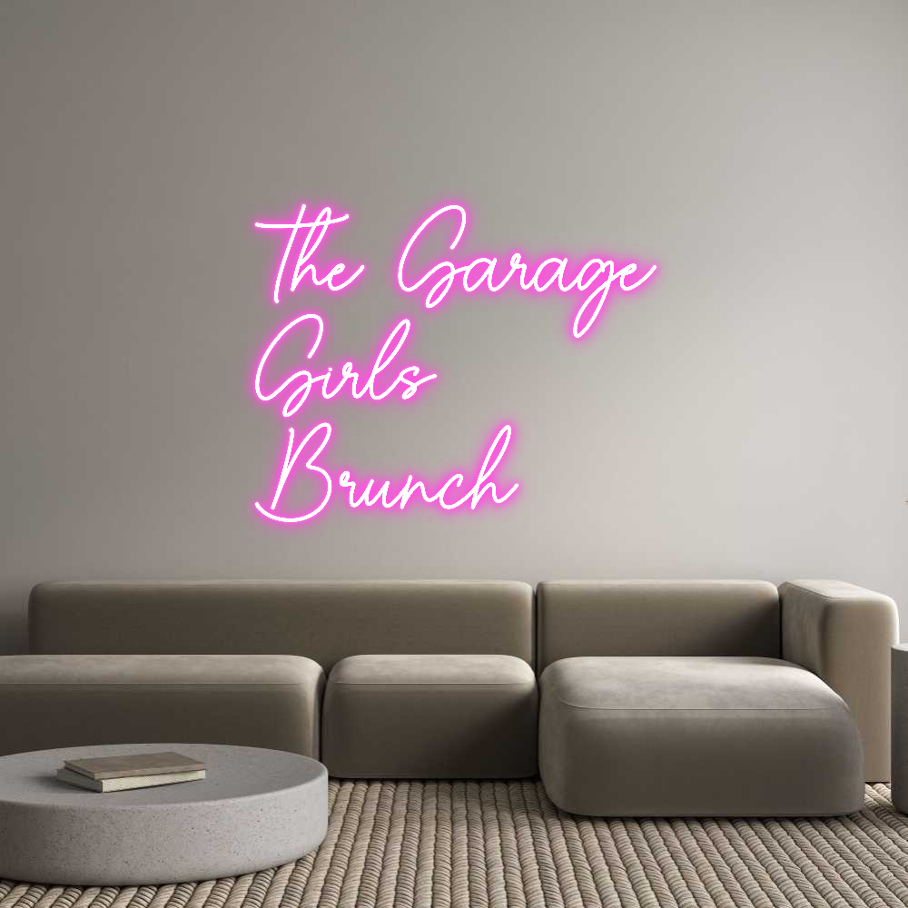 Custom Neon Sign Online Editor The Garage
G...