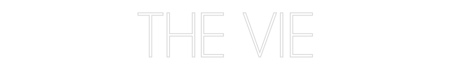 Custom Neon Sign Online Editor THE VIE