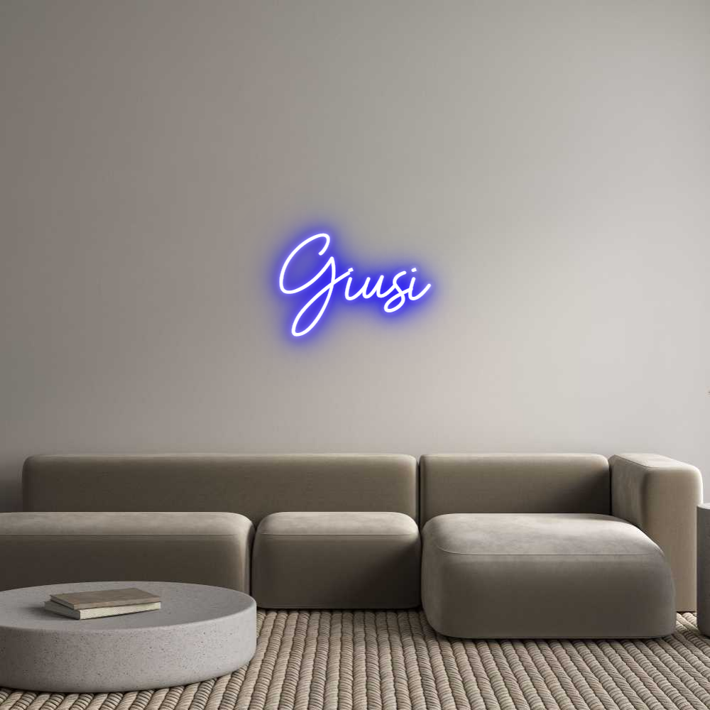 Custom Neon Sign Online Editor Giusi