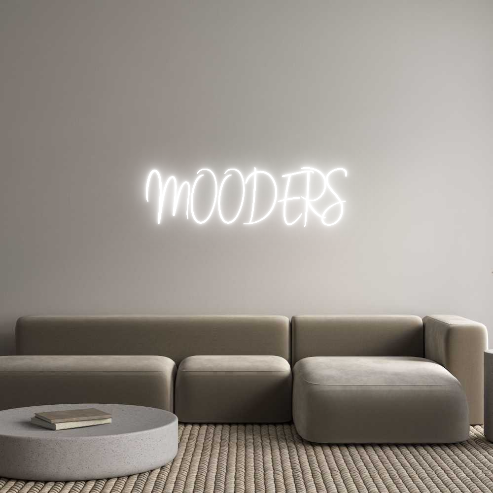 Custom Neon Sign Online Editor MOODERS