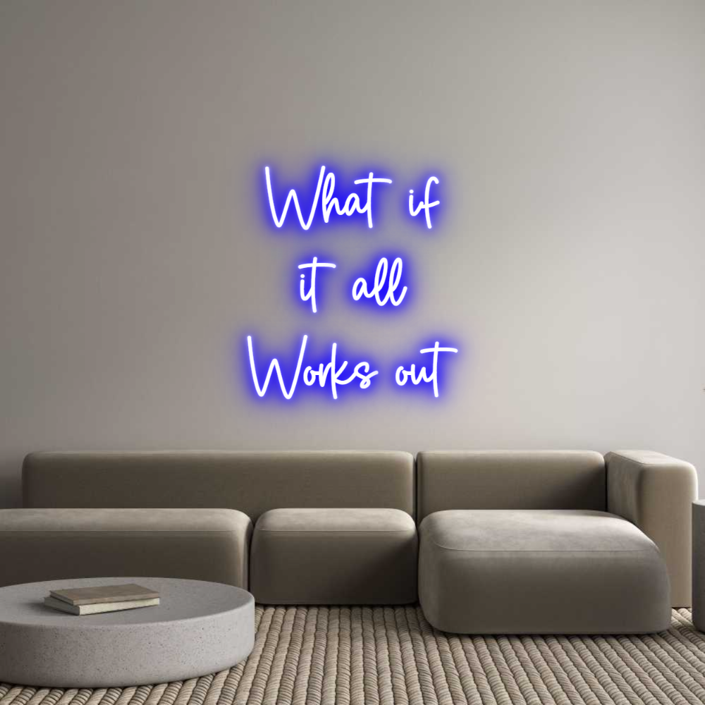 Custom Neon Sign Online Editor Hva om
det en...