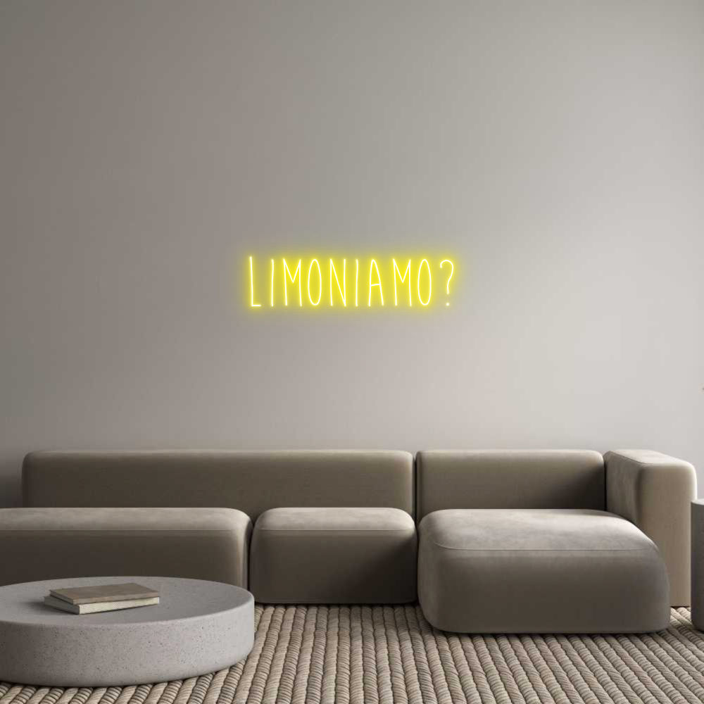 Custom Neon Sign Online Editor Limoniamo?