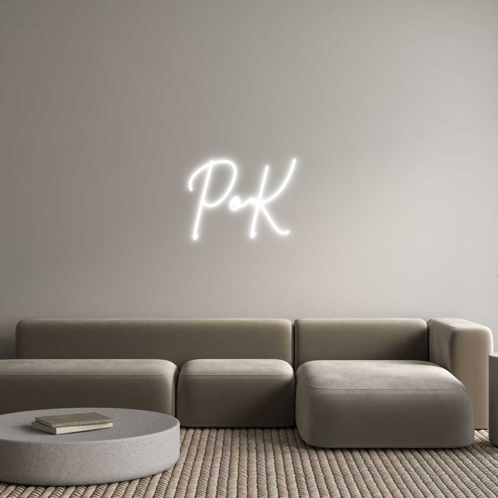 Custom Neon Sign Online Editor PoK