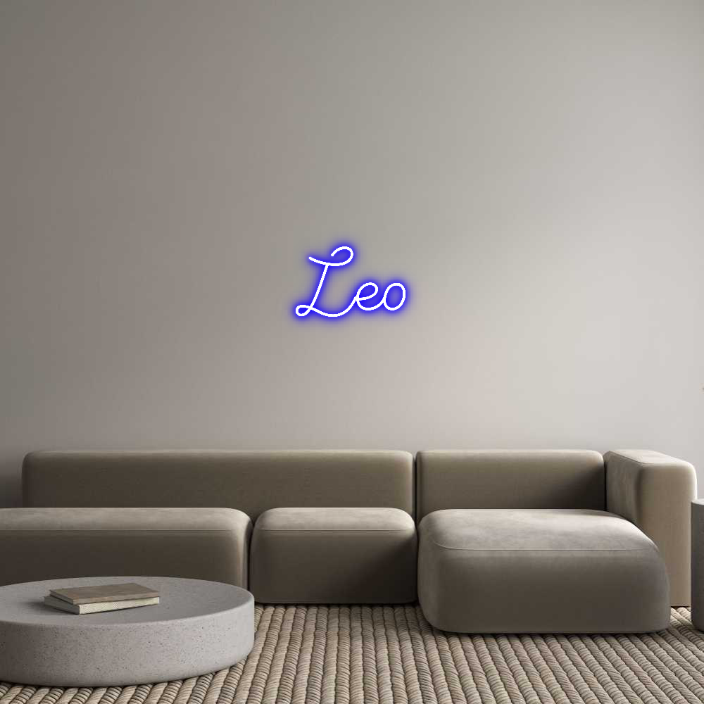 Custom Neon Sign Online Editor Leo