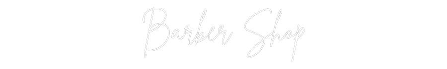 Editor en línea de letreros de neón personalizados para peluquerías
