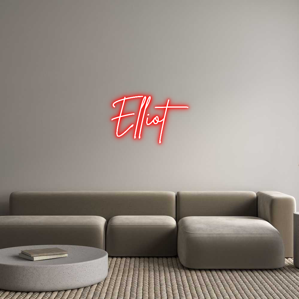 Custom Neon Sign Online Editor Elliot