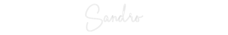 Custom Neon Sign Online Editor Sandro