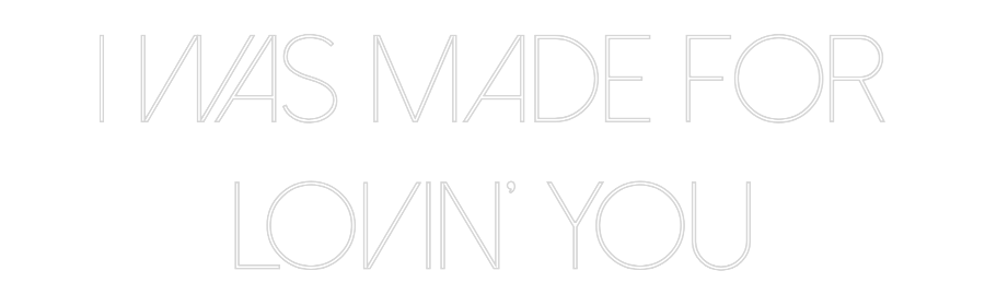 Custom Neon Sign Online Editor I WAS MADE FO...