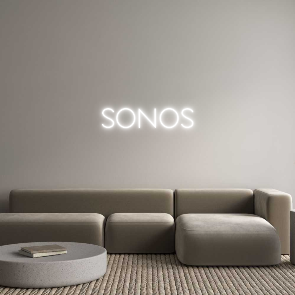 Custom Neon Sign Online Editor SONOS