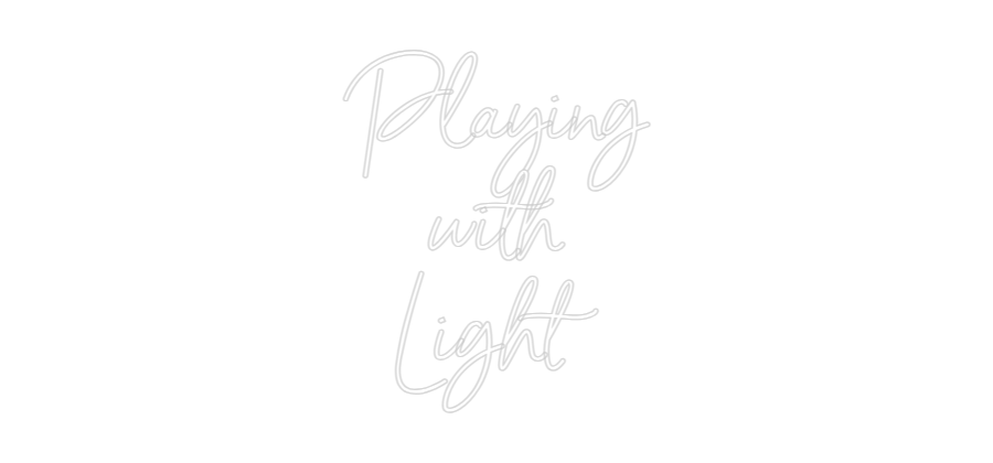 Custom Neon Sign Online Editor Playing
with...