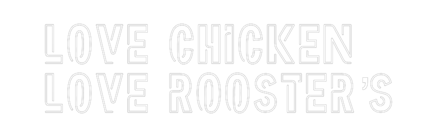 Custom Neon Sign Online Editor LOVE CHICKEN ...