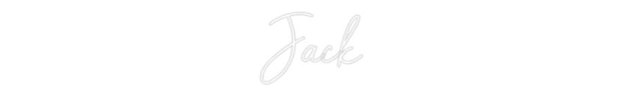Custom Neon Sign Online Editor Jack